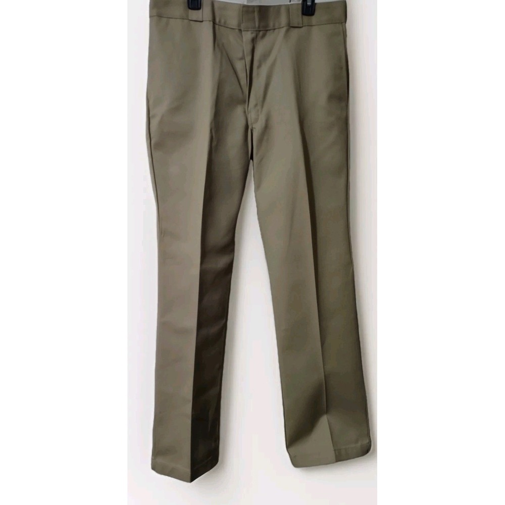 Dickies Work Pants 874 Men's 36X32 Pockets Durable Original Fit Flex Durable Tan